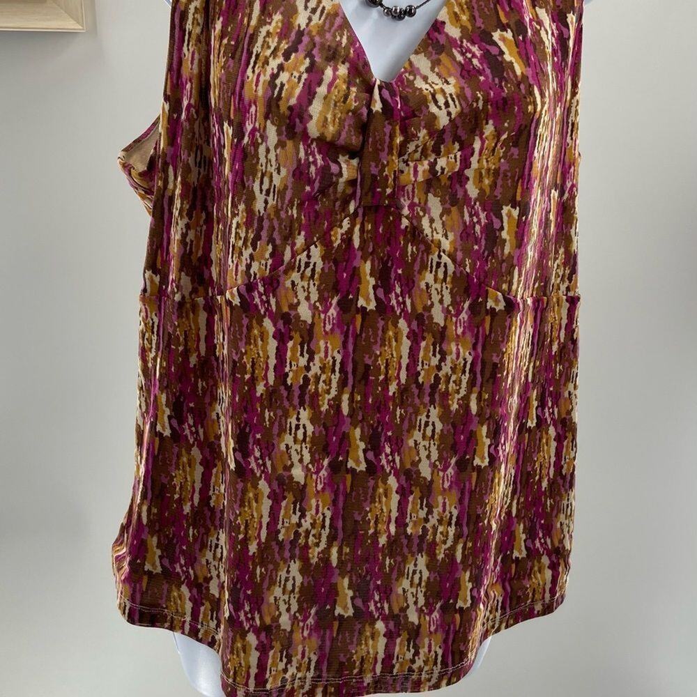 Jaclyn Smith Sleeveless Top XXL